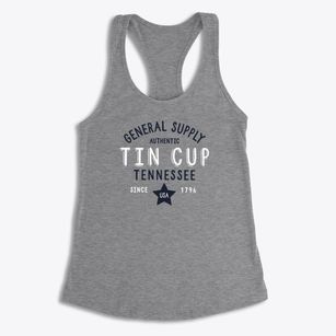 Tin Cup Tennessee General Supply Women's Racerback Tank
