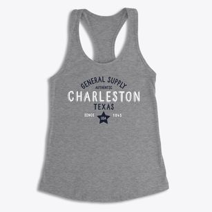Charleston Texas General Supply Women's Racerback Tank