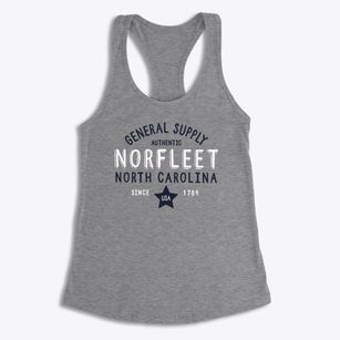 Norfleet North Carolina General Supply Women's Racerback Tank