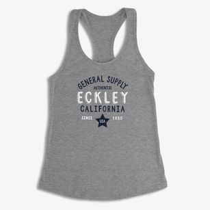 Eckley California General Supply Women's Racerback Tank