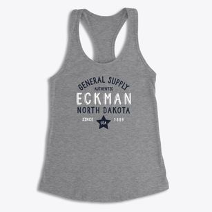 Eckman North Dakota General Supply Women's Racerback Tank