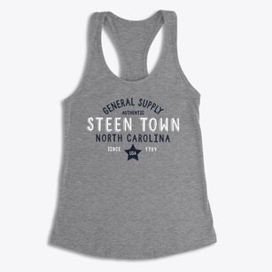 Steen Town North Carolina General Supply Women's Racerback Tank