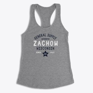 Zachow Wisconsin General Supply Women's Racerback Tank