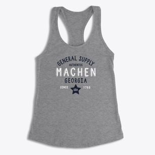 Machen Georgia General Supply Women's Racerback Tank
