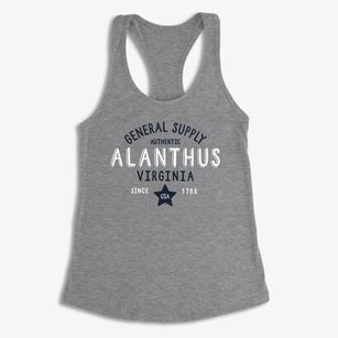 Alanthus Virginia General Supply Women's Racerback Tank