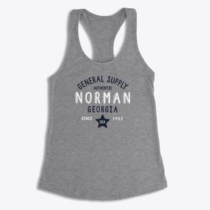 Norman Georgia General Supply Women's Racerback Tank