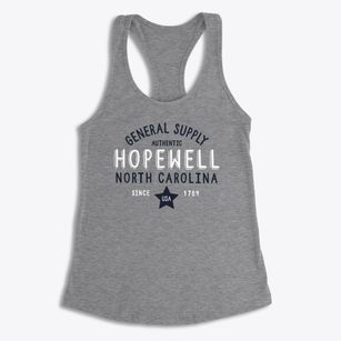 Hopewell North Carolina General Supply Women's Racerback Tank