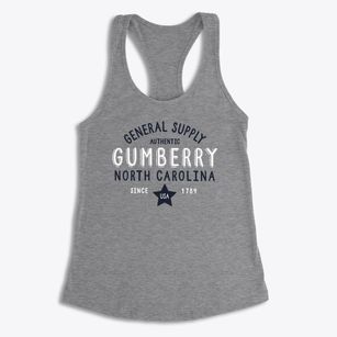 Gumberry North Carolina General Supply Women's Racerback Tank