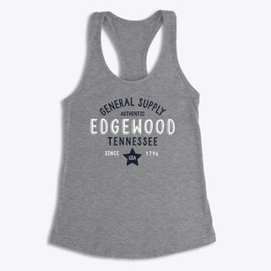 Edgewood Tennessee General Supply Women's Racerback Tank