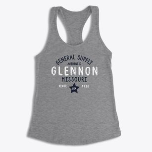 Glennon Missouri General Supply Women's Racerback Tank