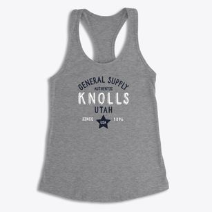Knolls Utah General Supply Women's Racerback Tank