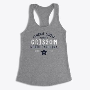 Grissom North Carolina General Supply Women's Racerback Tank