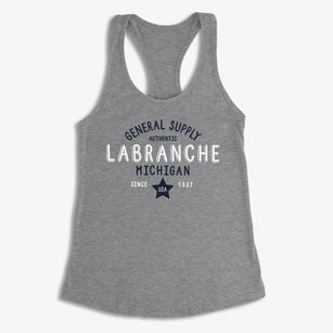 Labranche Michigan General Supply Women's Racerback Tank