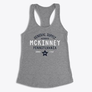 Mckinney Pennsylvania General Supply Women's Racerback Tank