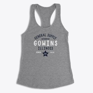 Gowins Illinois General Supply Women's Racerback Tank