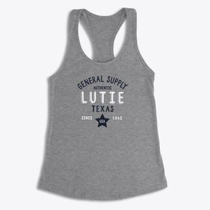 Lutie Texas General Supply Women's Racerback Tank