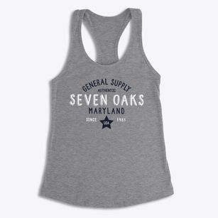 Seven Oaks Maryland General Supply Women's Racerback Tank