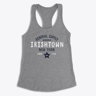 Irishtown New York General Supply Women's Racerback Tank
