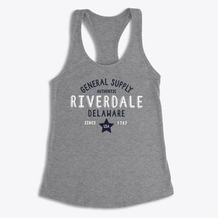 Riverdale Delaware General Supply Women's Racerback Tank