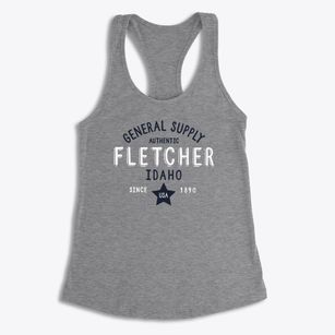 Fletcher Idaho General Supply Women's Racerback Tank