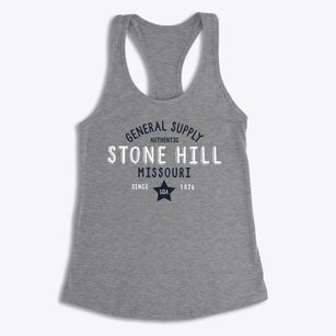 Stone Hill Missouri General Supply Women's Racerback Tank