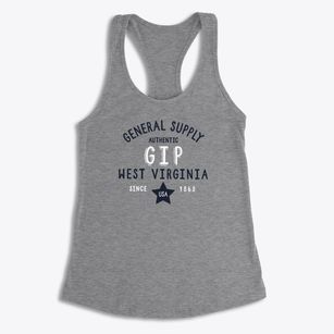 Gip West Virginia General Supply Women's Racerback Tank