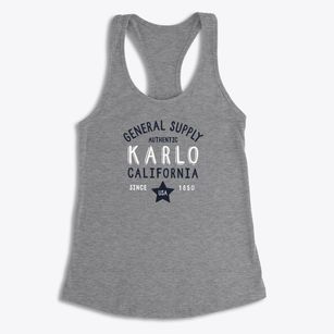 Karlo California General Supply Women's Racerback Tank