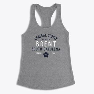 Brent South Carolina General Supply Women's Racerback Tank