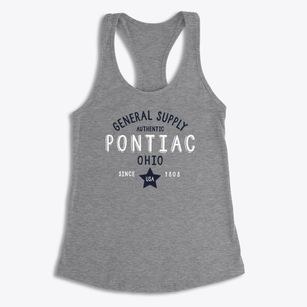 Pontiac Ohio General Supply Women's Racerback Tank