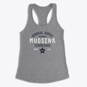 Mudsink Tennessee General Supply Women's Racerback Tank