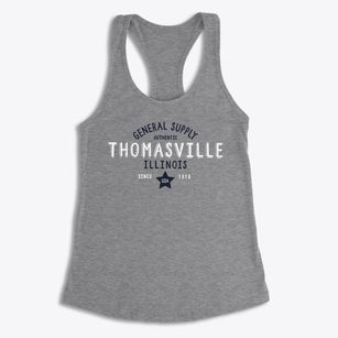 Thomasville Illinois General Supply Women's Racerback Tank