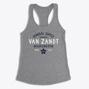 Van Zandt Washington General Supply Women's Racerback Tank