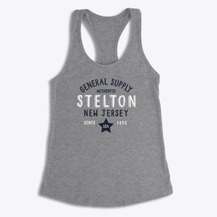Stelton New Jersey General Supply Women's Racerback Tank