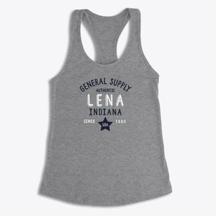 Lena Indiana General Supply Women's Racerback Tank