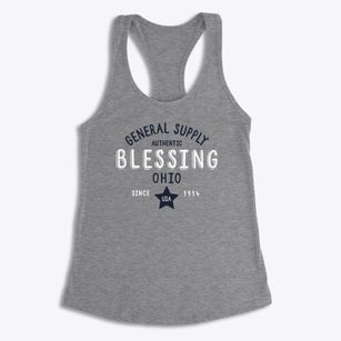 Blessing Ohio General Supply Women's Racerback Tank