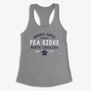 Pea Ridge North Carolina General Supply Women's Racerback Tank