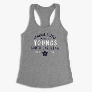 Youngs South Carolina General Supply Women's Racerback Tank