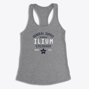 Ilium Colorado General Supply Women's Racerback Tank