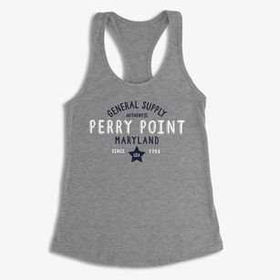 Perry Point Maryland General Supply Women's Racerback Tank