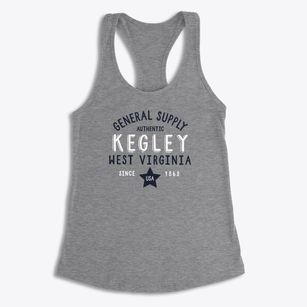 Kegley West Virginia General Supply Women's Racerback Tank