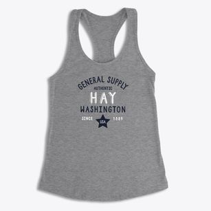 Hay Washington General Supply Women's Racerback Tank
