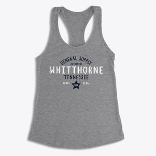 Whitthorne Tennessee General Supply Women's Racerback Tank