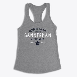 Bannerman Wisconsin General Supply Women's Racerback Tank