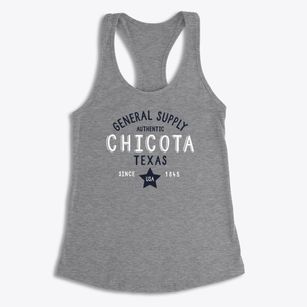 Chicota Texas General Supply Women's Racerback Tank