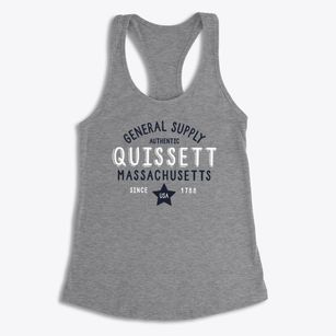 Quissett Massachusetts General Supply Women's Racerback Tank