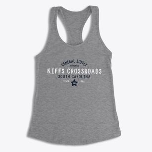 Kiffs Crossroads South Carolina General Supply Women's Racerback Tank
