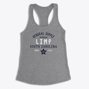 Limp South Carolina General Supply Women's Racerback Tank