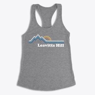 Leavitts Hill New Hampshire Mountain View Women's Racerback Tank