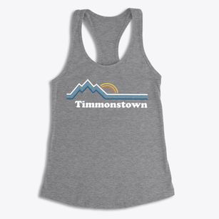 Timmonstown Maryland Mountain View Women's Racerback Tank