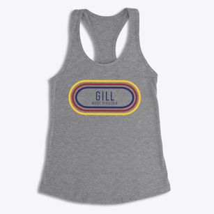 Gill West Virginia Color Loop Women's Racerback Tank
